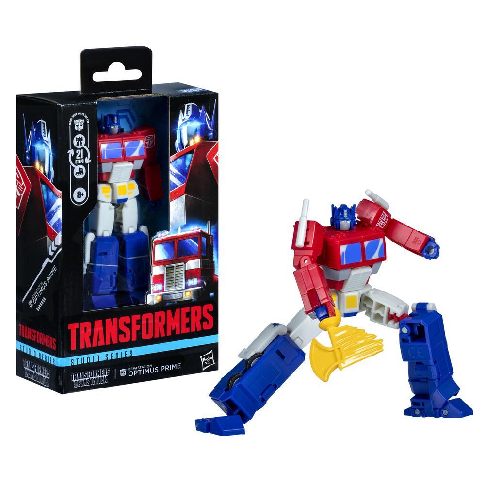 Joom Hasbro Rot Optimus Prime Deluxe Studio Series Action Figure 11 Cm Red - Bild 5