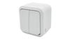 Double Surface-Mounted Candle Holder Aqua Pro Ip55 White 60223