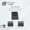 BLG10/BLE9 Charger: Compatible with Panasonic GX9, GX7, GX85, LX100, GF3, GF5 Mirrorless Cameras