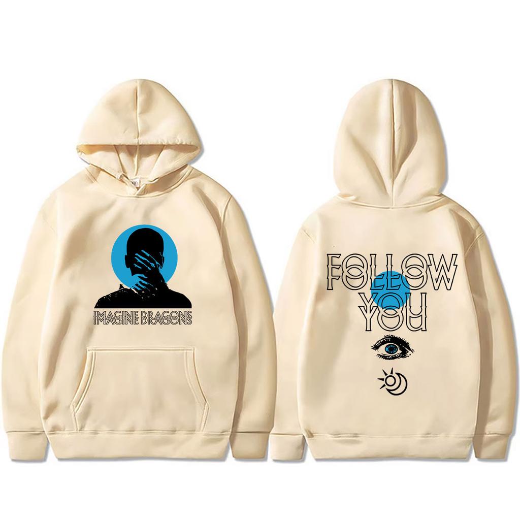 Rock Band Imagine Dragons Mercury Follow You Hoodie Men Women Hip Hop Oversized Sweatshirt Male Hoodies