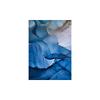 Abstract Blue & White Wall Art Modern Minimalist Unframed Canvas Prints for Living Room No Frame