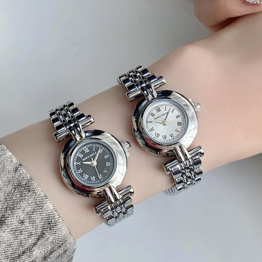 Women's Round Roman Dial Watch Stainless Steel Band Quartz Wrist Watches Relogio Feminino zegarek damski Female Clock