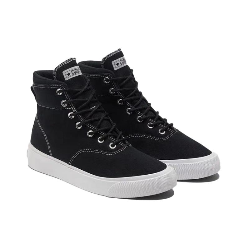 Converse Skidgrip Cvo Canvas Vintage Casual Wrapping Warm Non-Slip High-Top Board Shoes Unisex Black