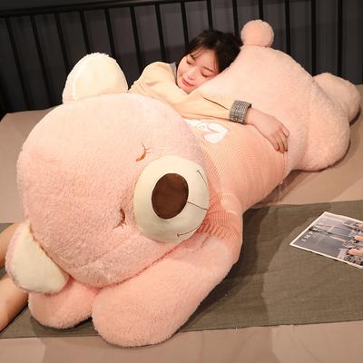 Large Sweater Bear Plush Toy Cute Hug Bear Big Throw Pillow Girl Bed Sleeping Hug Doll Doll Gift