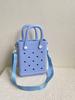 Women's EVA Handheld Tote Bag - Portable Commute Small Square Storage Bag