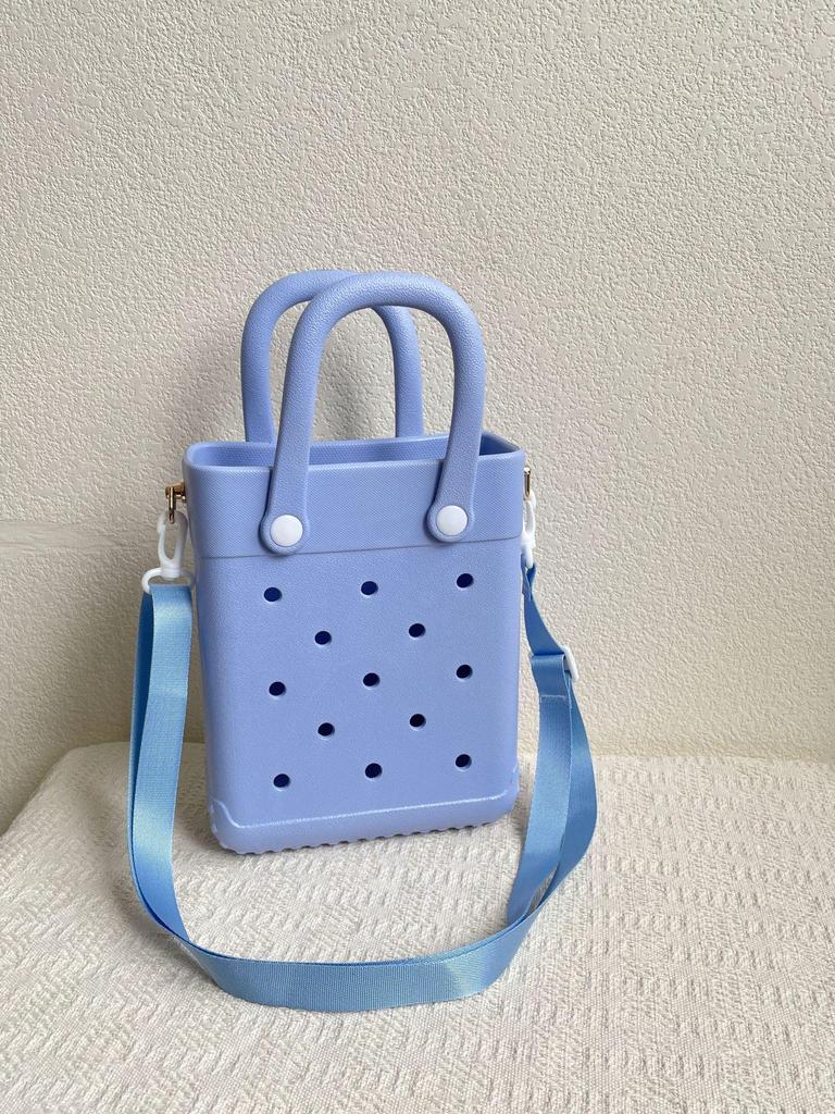Women's EVA Handheld Tote Bag - Portable Commute Small Square Storage Bag