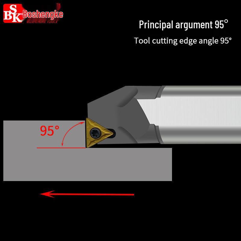 Seismic Lathe Tool Holder – High-Speed Steel for Small Internal Holes H10K-STUCR09/H16Q-STUCR11