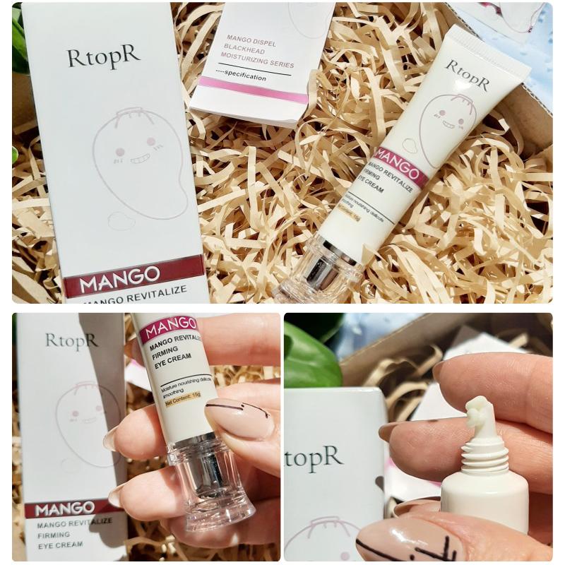 RtopR Mango Crema pentru ochi Anti Winkles Îngrijirea pielii Anti-umflături Cercurile întunecate Anti-îmbătrânire Creme hidratante pentru ochi Întărirea tenului facial al ochilor