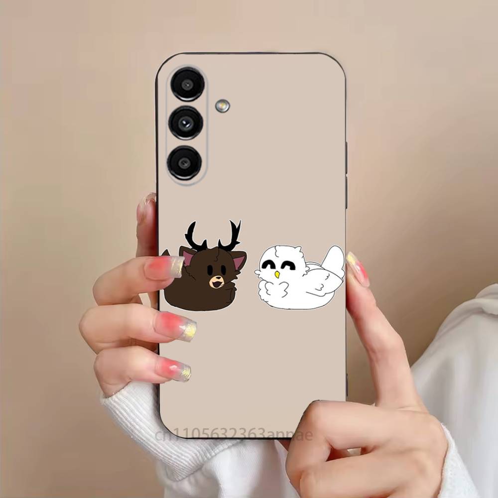 99 N-Nights In the F-Forest Deer Custom Phone Case For Samsung S25,24,23,22,21,S20,Ultra,Plus,FE Black Soft Cover