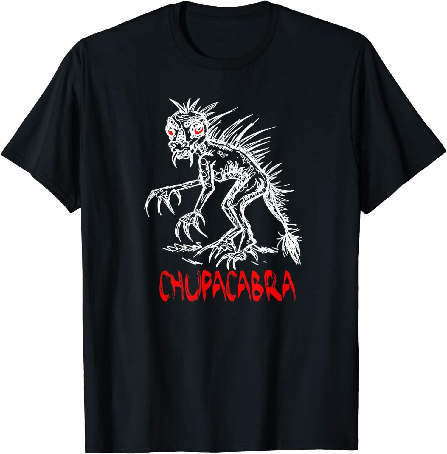 NEW LIMITED Chupacabra Cryptid Illustration T-Shirt XXL