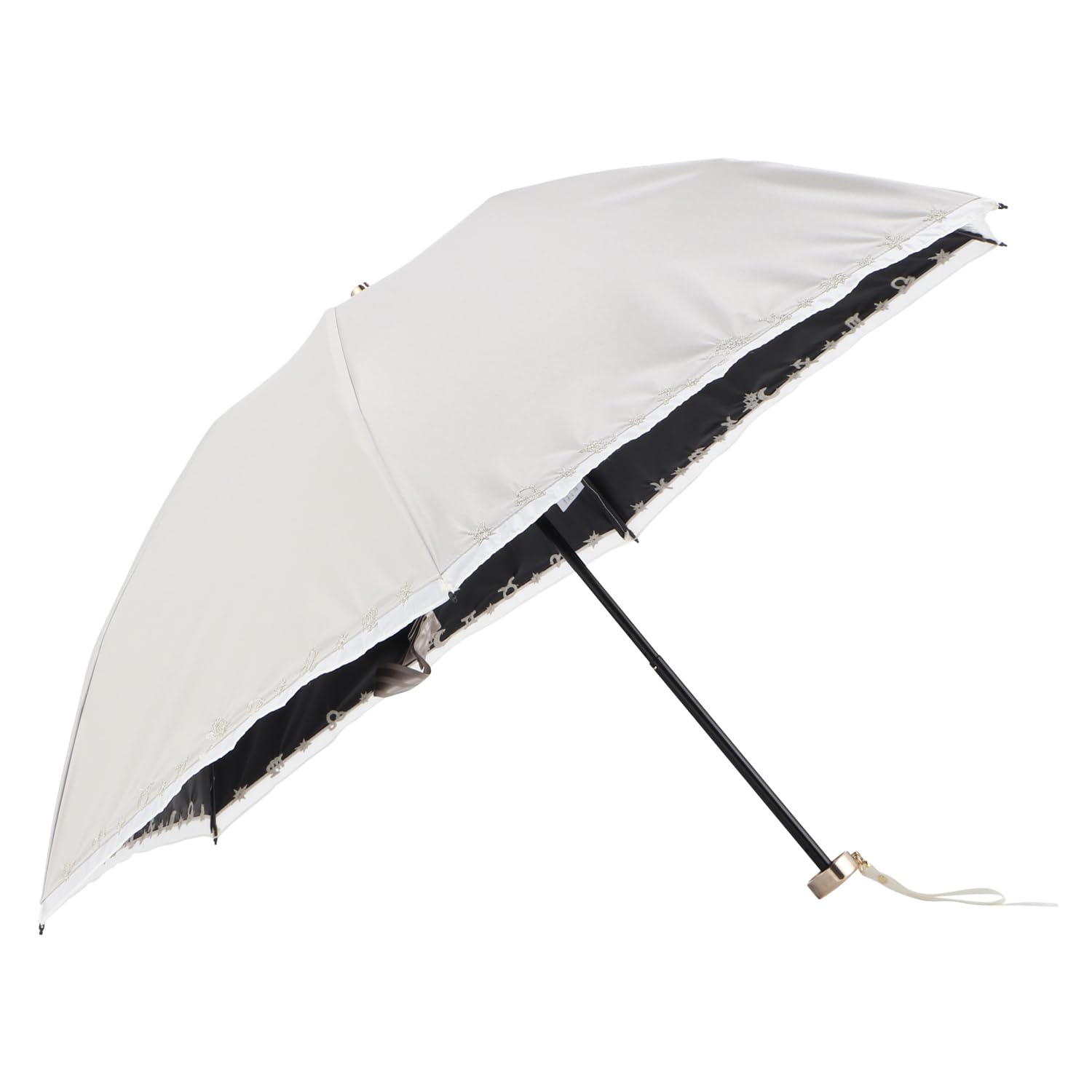 

Viewlance Складной Полный Подходящий для Солнца и Легкого Тепла УФ Летний Светло-бежевый Женский Зонт от солнца, Тень, Дождь, 50 см, Легкий, Блокирующий, Блокирующий,