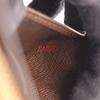 Used LOUIS VUITTON Compact Zip Bi-fold Wallet N61668 Damier Leather PVC Brown Ebene Used Women