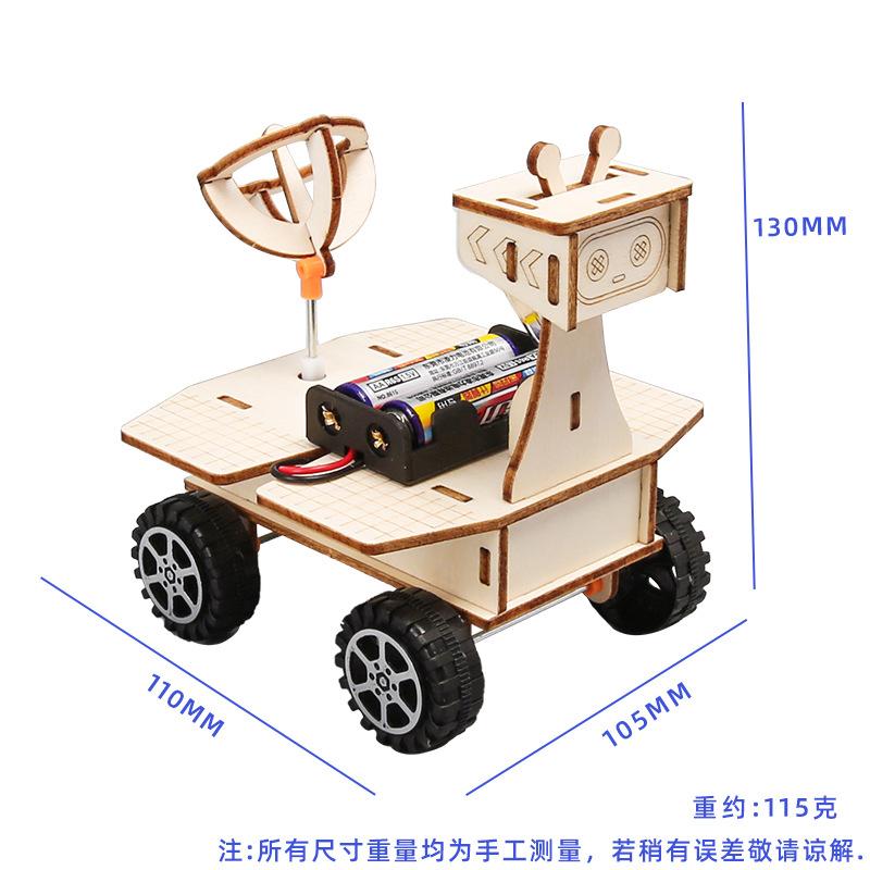 Lunar Exploration Robot Kids Science Toy Technology Physics Gadget STEM Puzzle Kit Learning Educational Toys for Children