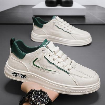 CYYTL Chaussures Homme Skateboard Sneakers Cuir Décontracté Extérieur Randonnée Tennis Sports Course Plateforme Mocassins Designer Luxe Été