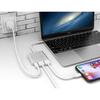 Adaptateur USB-C 3-en-1 vers HDMI 4K 30Hz + USB 3.0 (USB-A) - Multiport Plug &amp; Play