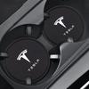 Car Anti-Slip Water Cup Pad Cup Slot Coasters Anti-skid Mat Auto Accessories For Tesla Model 3 Model S X Model Y Roadster SpaceX