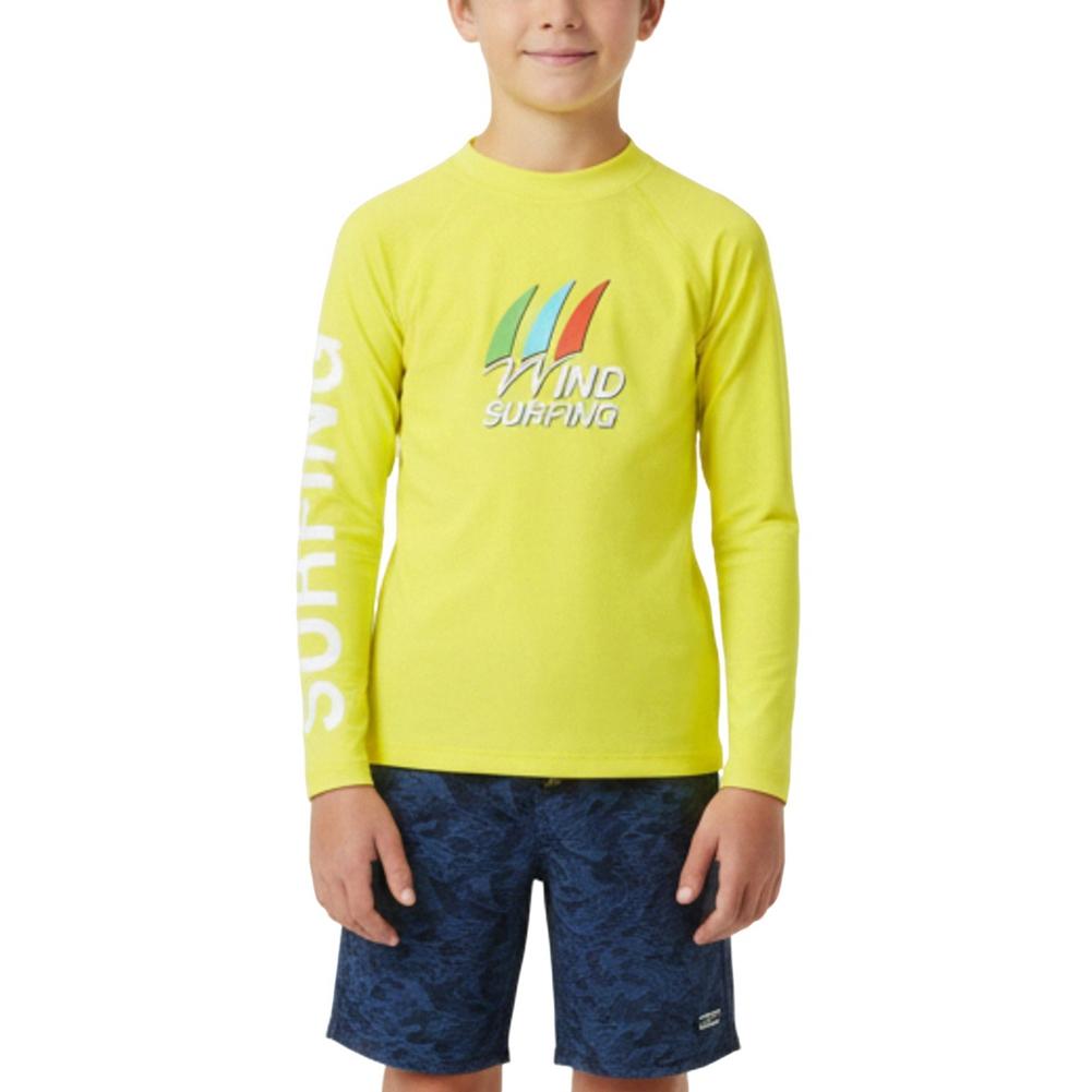 Children's Outdoor Sun Protection Top Round Neck Long Sleeve Breathable Quick-Dry Sweatshirt