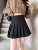 Autumn Winter Woolen Pleated A-line Skirt: High Waist, Plus Size, Petite & Short Length Options