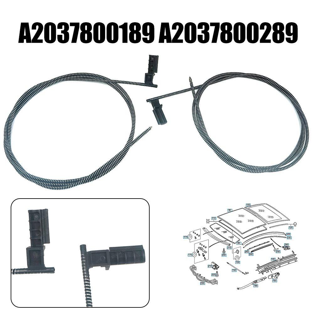 Cable Front Sunroof Cable Sunroof Sunshade Roller 1 Pair Front Sunroof Cable Blind Cables Front Sunroof Cable High Quality