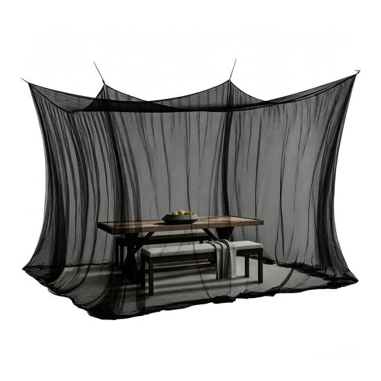 4 Corners Mosquito Net Rectangular Mosquito Mesh Insect Barrier Bed Canopies Netting