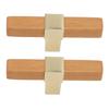 2 Stück Holzschrankgriffe Einloch Türgriff Knöpfe Für Küchenschublade Schrank Kleiderschrank Golden