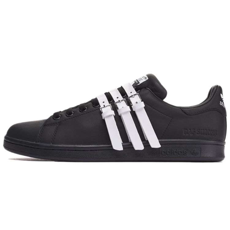 Raf Simons X Adidas Stan Smith Strap Core Black Unisex Sneakers Coreblack S75801
