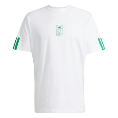 Maglietta a Maniche Corte Larga Comoda con Biglietto Stadio SS25 da Uomo Top JM6473