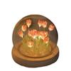 Handmade DIY Material Package Lights Creative Desktop Tulip Fragrance Surround Light Decoration Gift for Girls Home Decor Flower