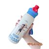 High Value Nezha Stainless Steel Thermos Cup Large Capacity Portable Double Drinking Straw Direct Drinking Children's Water Cup