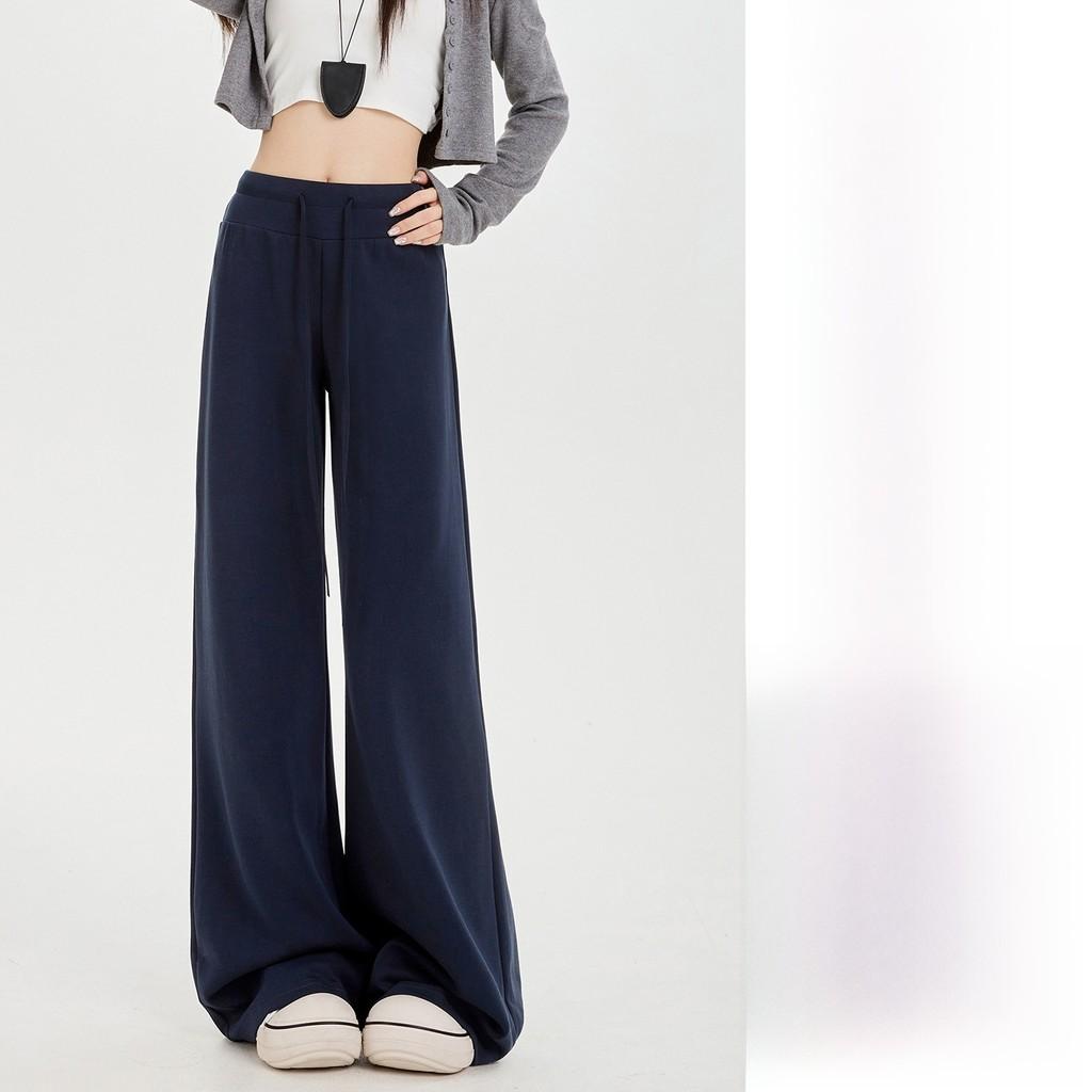 Casual Pants For Women With High Waist And Wide Leg Design For Autumn Comfort