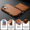 iPhone 17 Magnetic Card Holder Case with Anti-Lost Strap & Drop-Proof Cover, Compatible with 15 Pro & 16 Pro Models