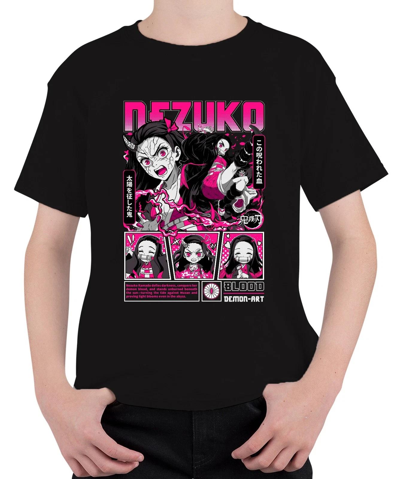 Demon Slayer Nezuko Dämon Blut Anime Geschenk Japan Y2K Streetwear Halloween Uni S