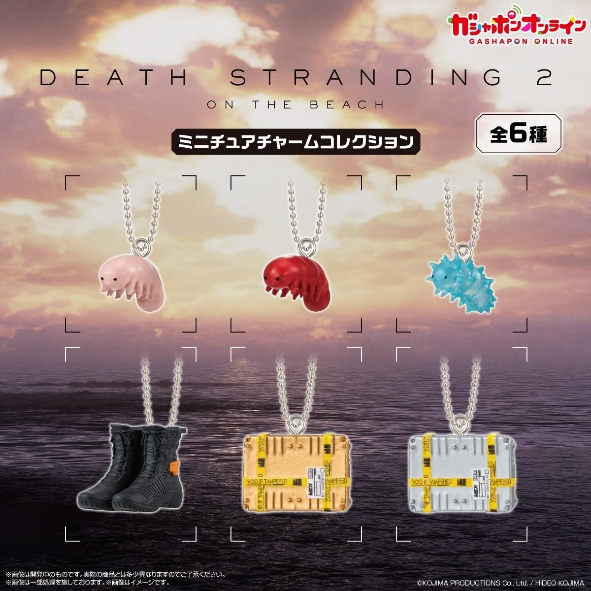 DEATH STRANDING 2 ON BEACH Miniature Charm Collection Set 6 BANDAI JAPAN