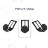 Black Aluminum Alloy Car Center Air Vent Mobile Phone Holder Accessories for Mercedes Benz C Class W204 C180 C200 2008-2013