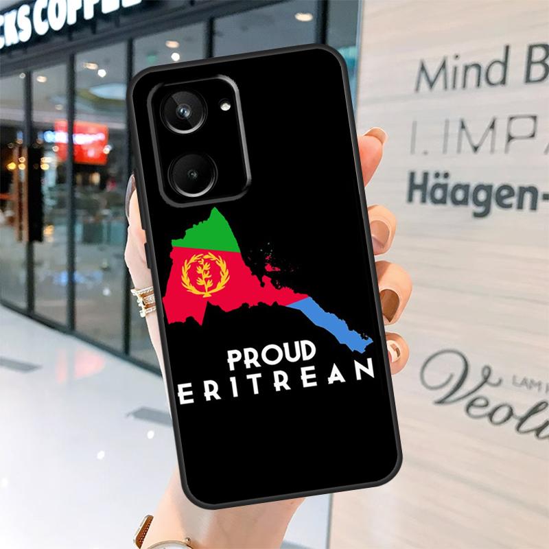 Eritrea Flag Case For Realme GT7 Pro GT6 11 12 13 14 15 Pro Plus C55 C53 C35 C33 C61 C65 C67 C53 C71 C75
