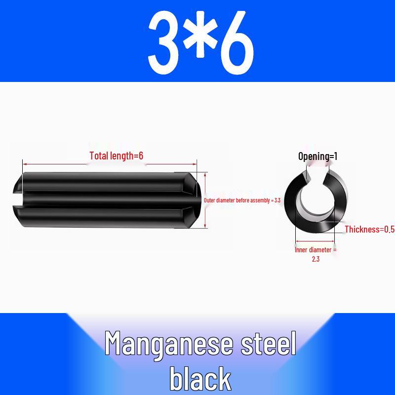 Штифт пружинный GB879: Цилиндрический, полый, установочный, шплинтовый.