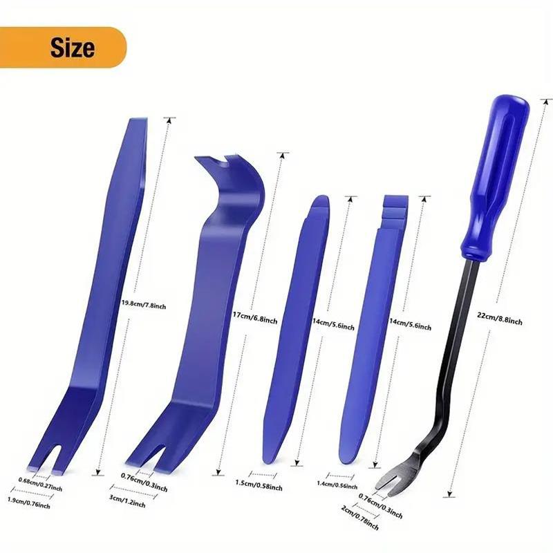 Car Audio Disassembly Modification Tool Set Portable Plastic Pry Bars Trim Dashboard Removal Tool Handheld Car Repair Tool Kit