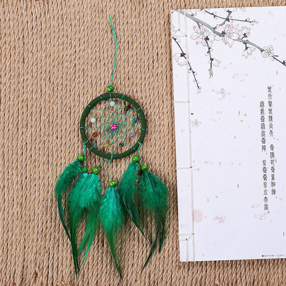 Feather Dreamcatcher Windbell Hanging Ornaments Dream Catcher Car Hanging Car Pendant Wind Chimes