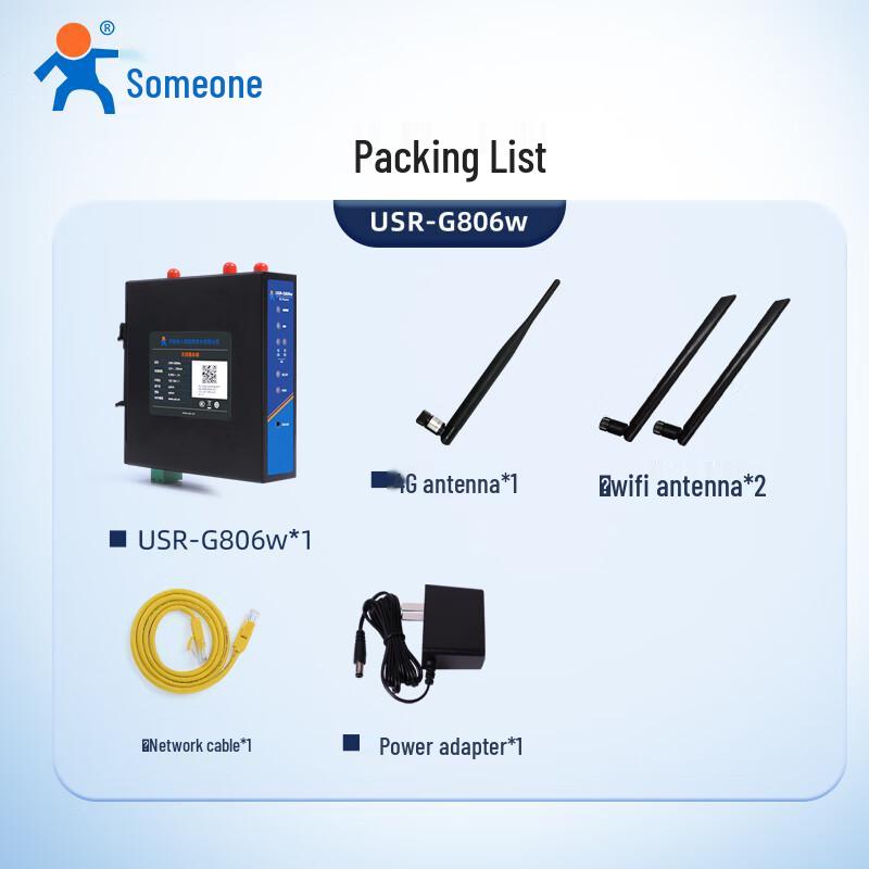 USR-G806w Industrial 4G IoT Router with WiFi & Serial Server