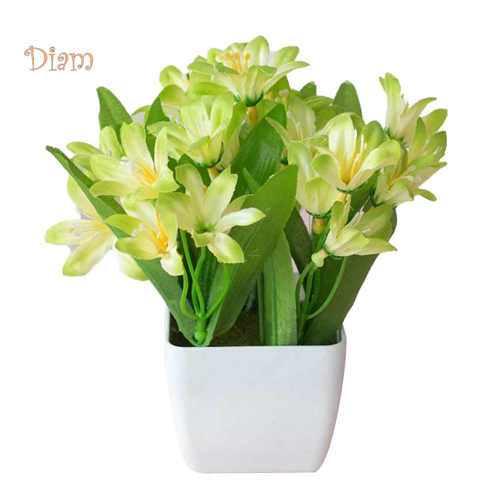 LCP Artificial Flower Plant Home Office Cafe Wedding Party Bonsai Decor