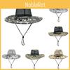 Sun Fisherman Hat Protection Large Brim Mesh Cap Outdoor Breathable