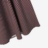 ZANZEA Women Splice Long Sleeve Blouse and Long Skirts Stripe Prin Two Piece Sets