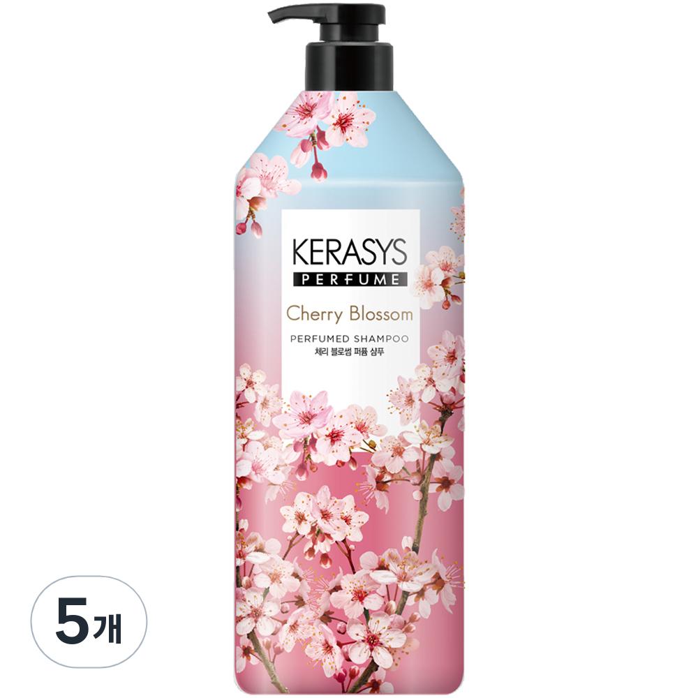 Kerasys Perfume Shampoo Cherry Blossom, 1L, 5 pcs.