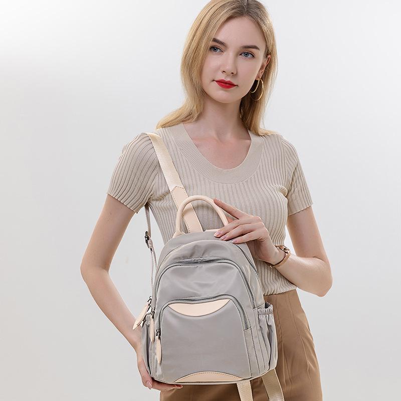 New Oxford Cloth Backpack for Women Casual Fashion Travel Large Capacity Trendy Rucksack Small Bag Women's Bag
