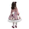 Children's Lolita Children's Long-sleeved Princess Dress Spring and Summer Full Dress Lolita Girls' Performance Dress