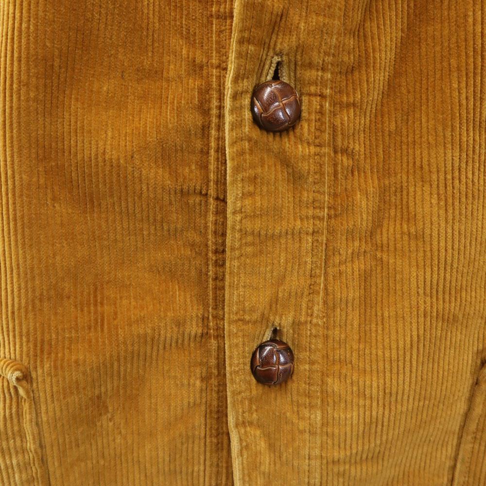 Brad Whitney 60er 70er Vintage Cordmantel Kamel Herren Gebraucht