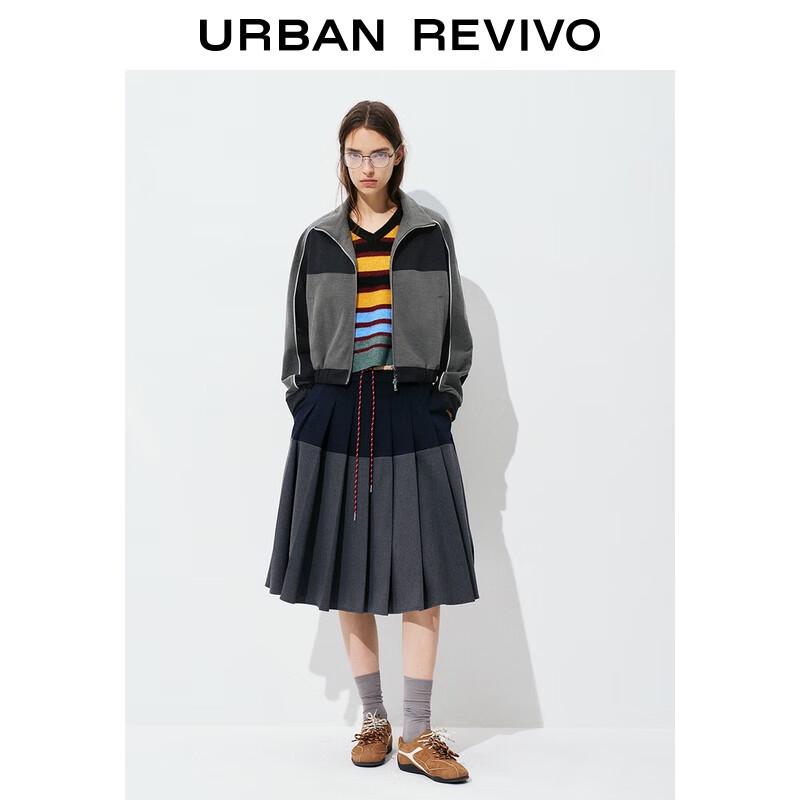 

UR Women s Color Block Sporty Short Coat M