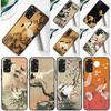 Red-crowned Crane Bird Case For Xiaomi Redmi Note 14 13 Pro 12 9 10 11 Pro 10S 11S 12S Redmi 14C 13C 10C 12C Cover