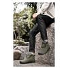 Winter Cotton Boots, Warm and Thick, Plus Size Cotton Shoes with Soft Soles, Men's Mid Top Snow Boots