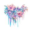 personalizes Fluid Paint Car Sticker Colorful Fluid Auto Sticker excellent  for Auto Enthusiasts Seeking Distinctive Style